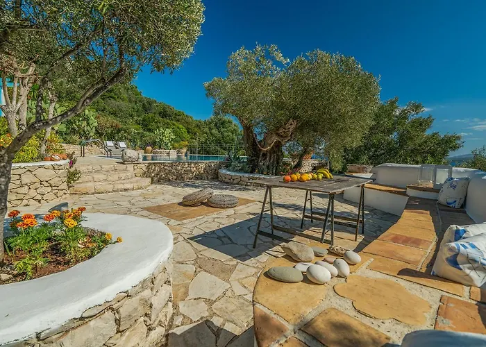 Вилла Askos Stone - The Island Panorama *